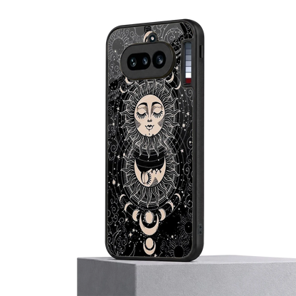 Solar Eclipse nothing phone 4a mobile cover | shockproof glass phone case