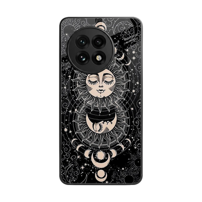 Solar Eclipse back phone cover | glass case for oneplus 13r