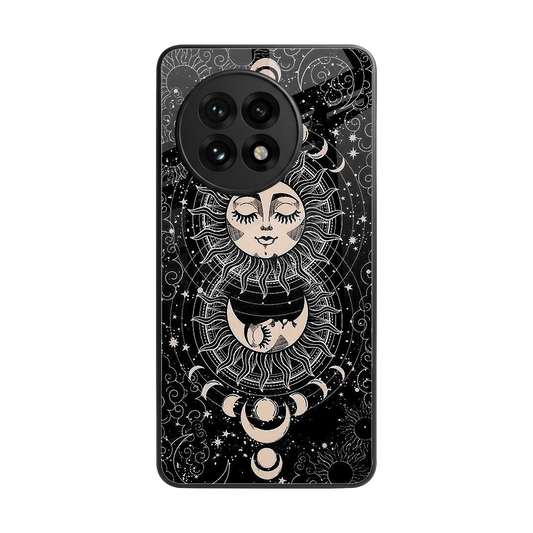Solar Eclipse back phone cover | glass case for oneplus 13r