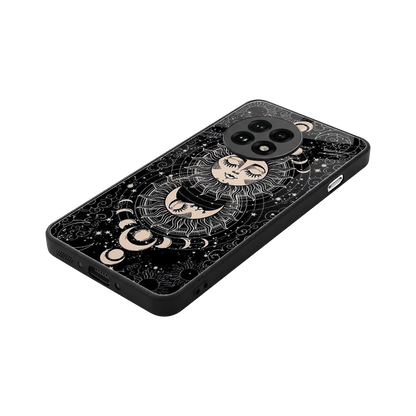 Solar Eclipse stylish phone case for oneplus 13r | glossy glass and slim fit