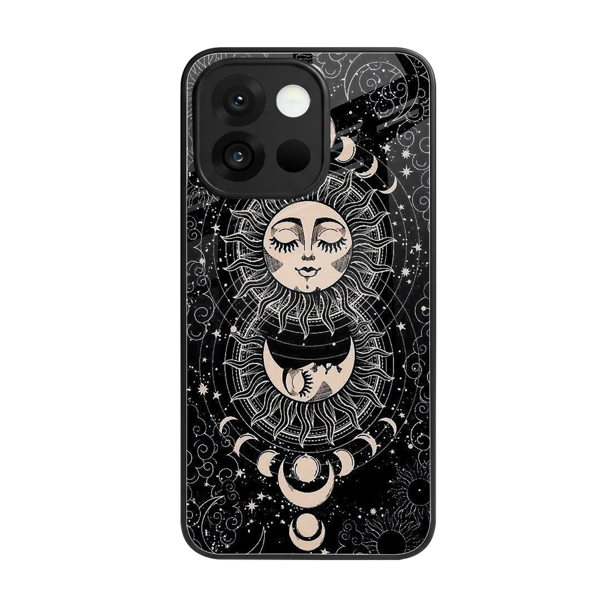 Solar Eclipse back phone cover | glass case for oneplus 13s