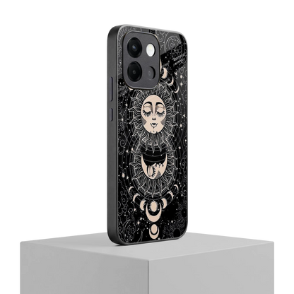 Solar Eclipse oneplus 13s mobile cover | shockproof glass phone case