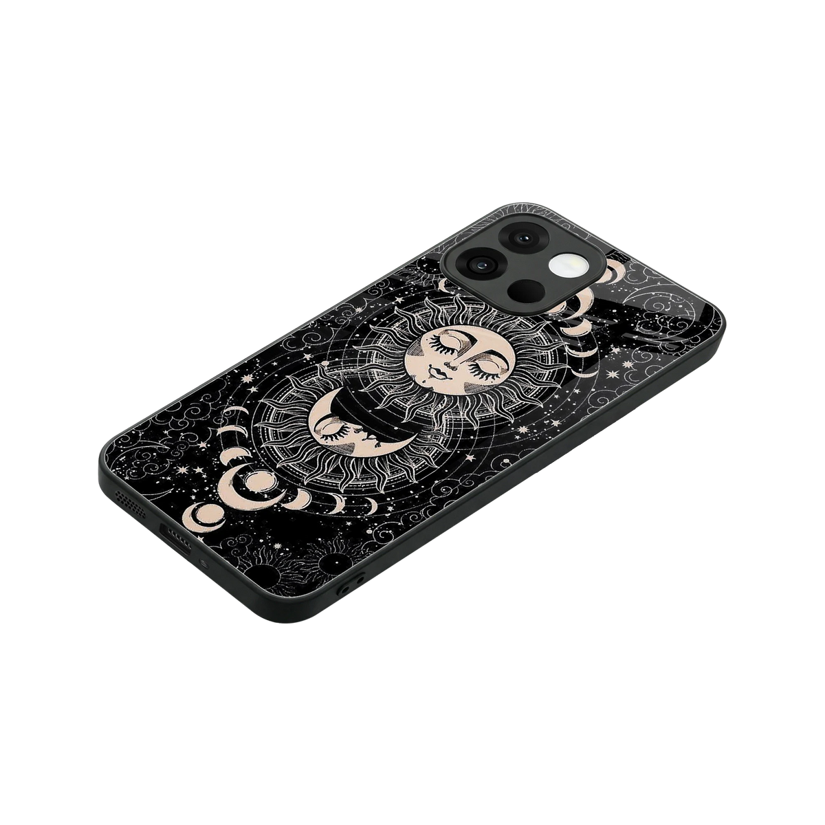 Solar Eclipse stylish phone case for oneplus 13s | glossy glass and slim fit