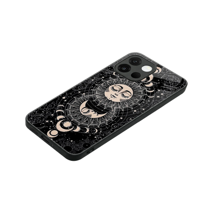 Solar Eclipse stylish phone case for oneplus 13s | glossy glass and slim fit