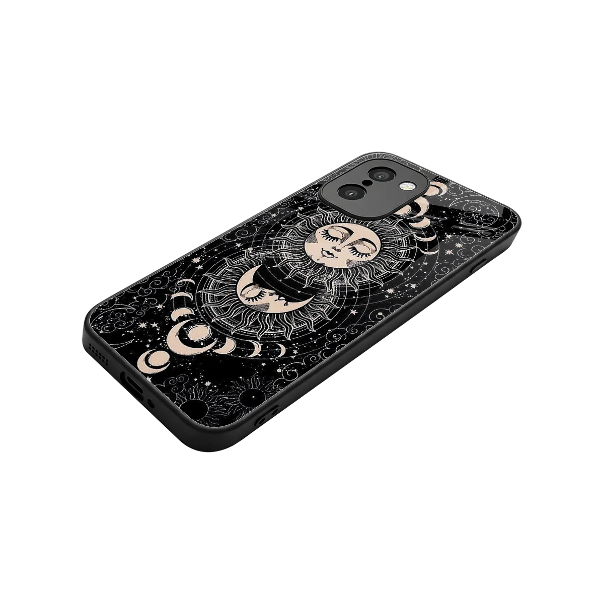 Solar Eclipse stylish phone case for oneplus 15r | glossy glass and slim fit