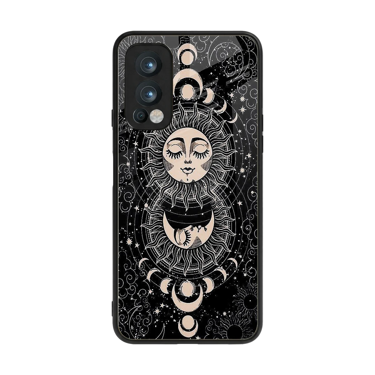 Solar Eclipse back phone cover | glass case for oneplus nord 2