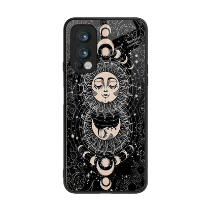 Solar Eclipse back phone cover | glass case for oneplus nord 2