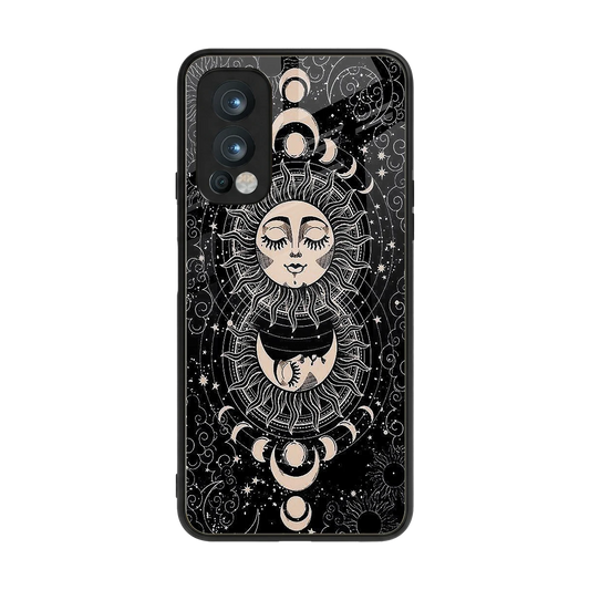 Solar Eclipse back phone cover | glass case for oneplus nord 2