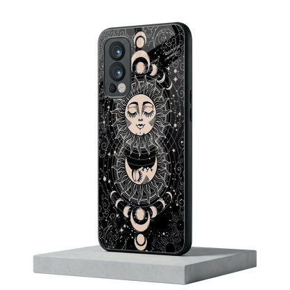 Solar Eclipse oneplus nord 2 mobile cover | shockproof glass phone case