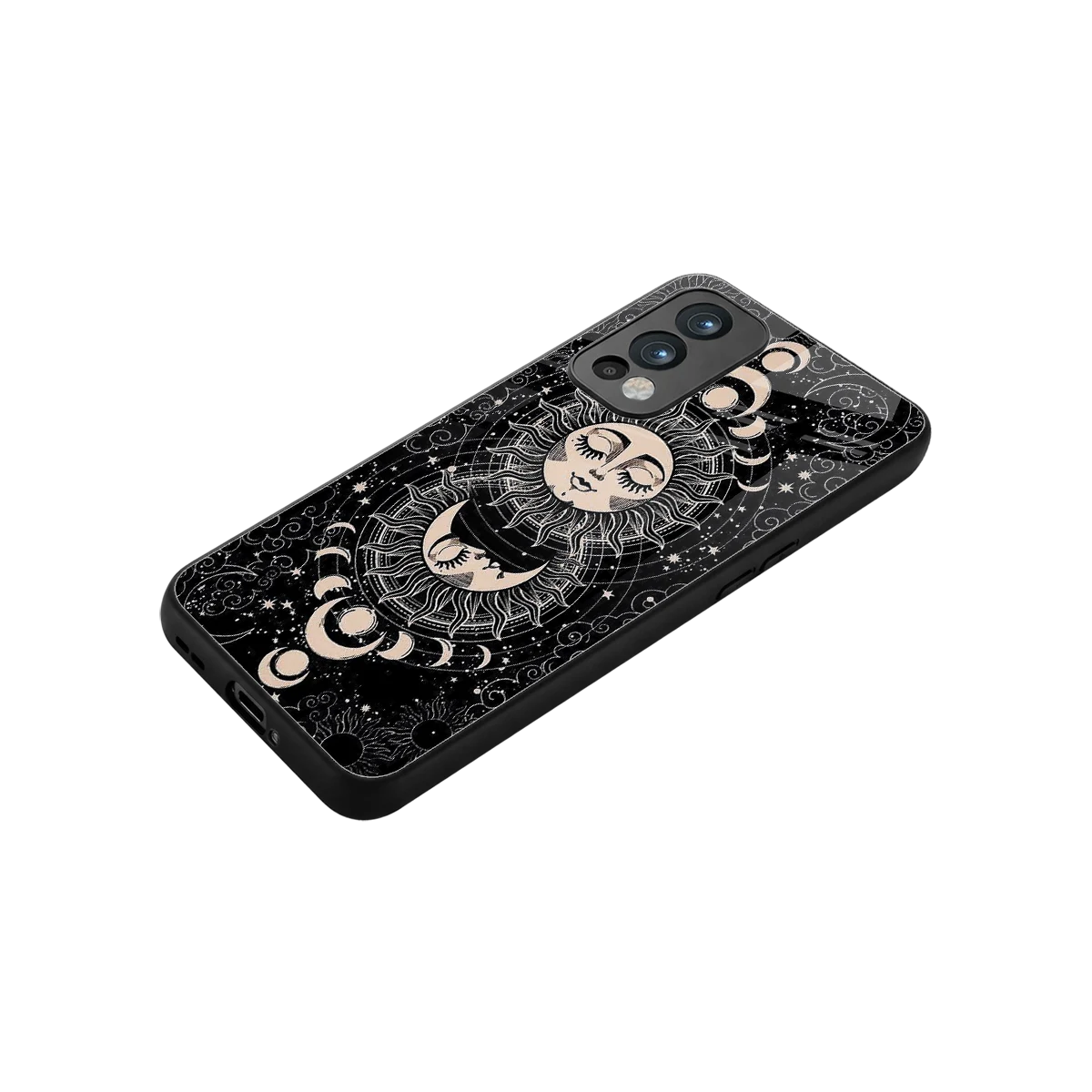 Solar Eclipse stylish phone case for oneplus nord 2 | glossy glass and slim fit