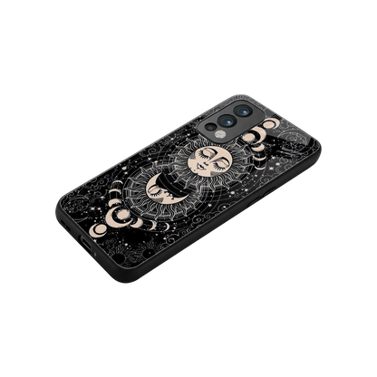Solar Eclipse stylish phone case for oneplus nord 2 | glossy glass and slim fit
