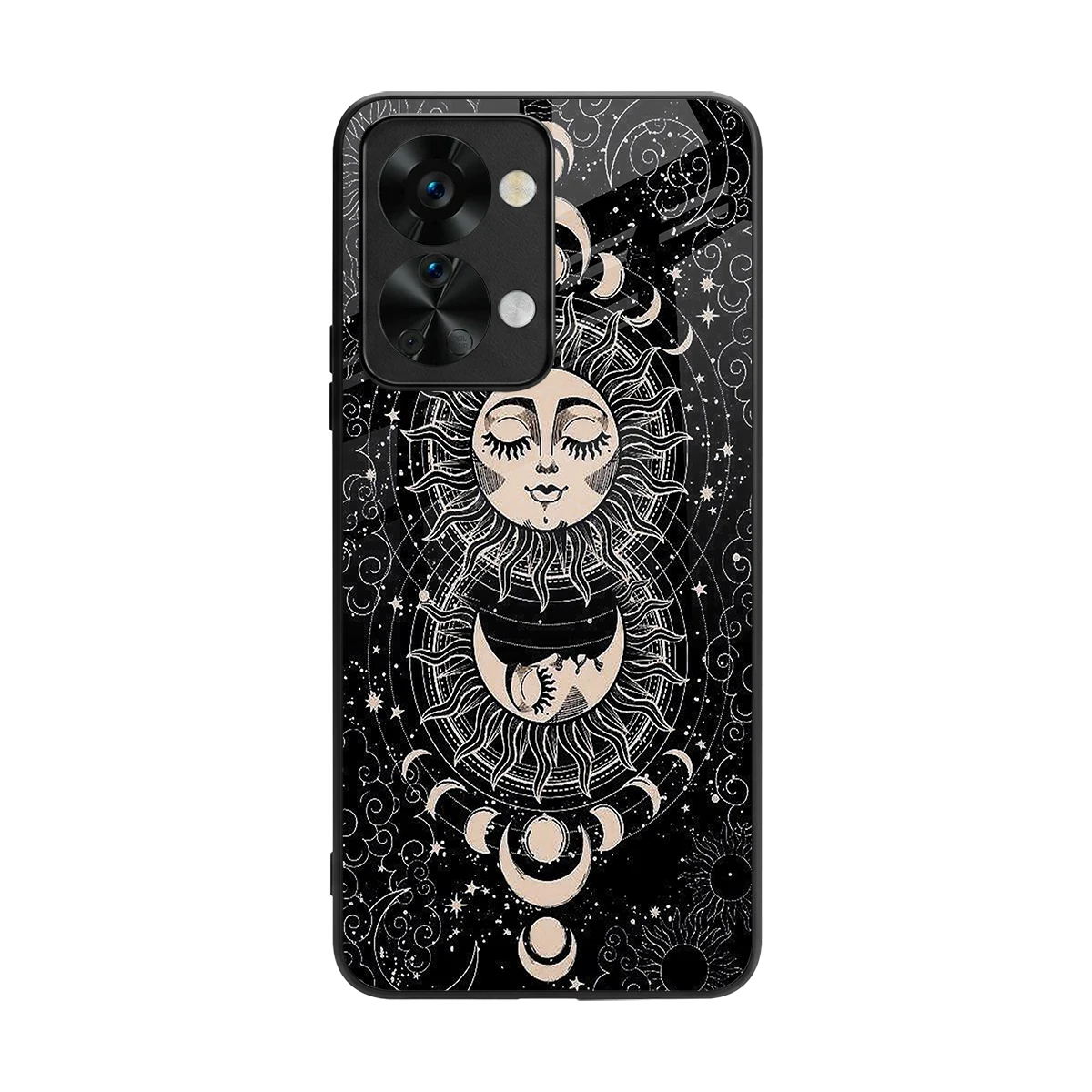 Solar Eclipse back phone cover | glass case for oneplus nord 2t