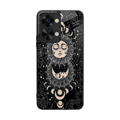 Solar Eclipse back phone cover | glass case for oneplus nord 2t