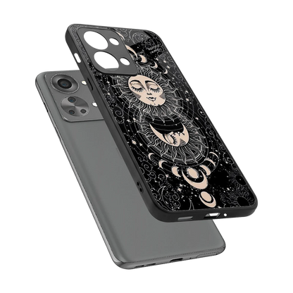 Solar Eclipse sleek oneplus nord 2t cover with tempered glass back and TPU edges