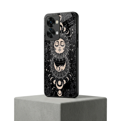 Solar Eclipse oneplus nord 2t mobile cover | shockproof glass phone case