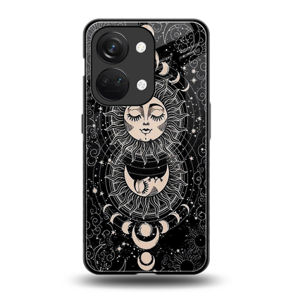 Solar Eclipse back phone cover | glass case for oneplus nord 3