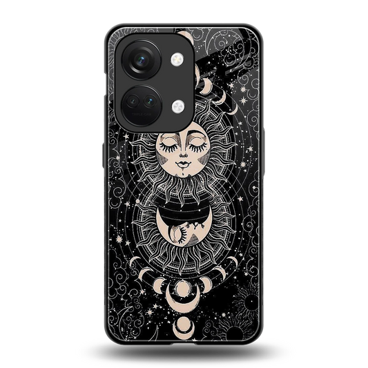 Solar Eclipse back phone cover | glass case for oneplus nord 3