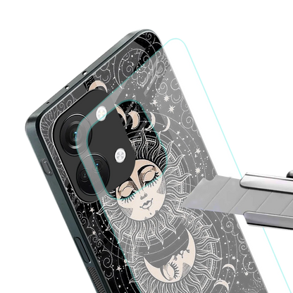 Solar Eclipse stylish phone case for oneplus nord 3 | glossy glass and slim fit