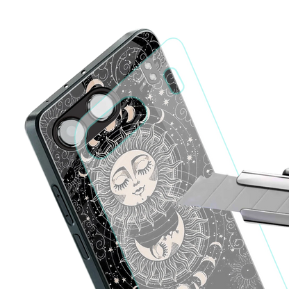 Solar Eclipse stylish phone case for oneplus nord 4 | glossy glass and slim fit