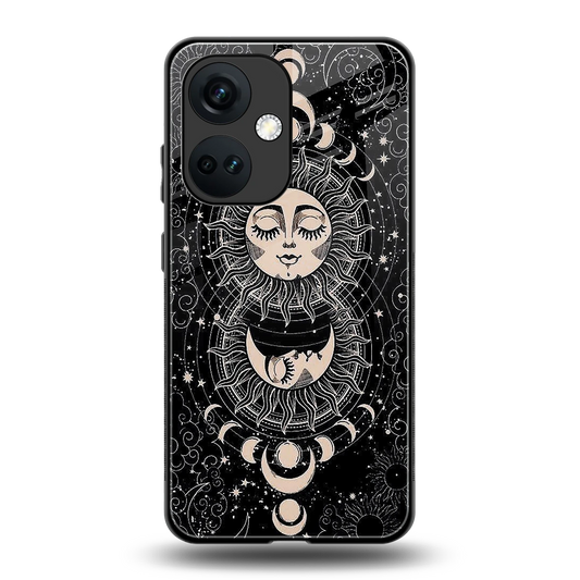 Solar Eclipse back phone cover | glass case for oneplus nord ce 3