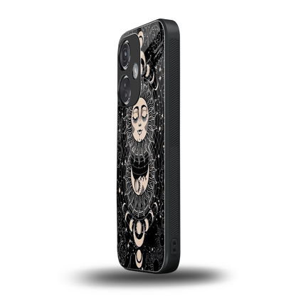 Solar Eclipse oneplus nord ce 3 mobile cover | shockproof glass phone case