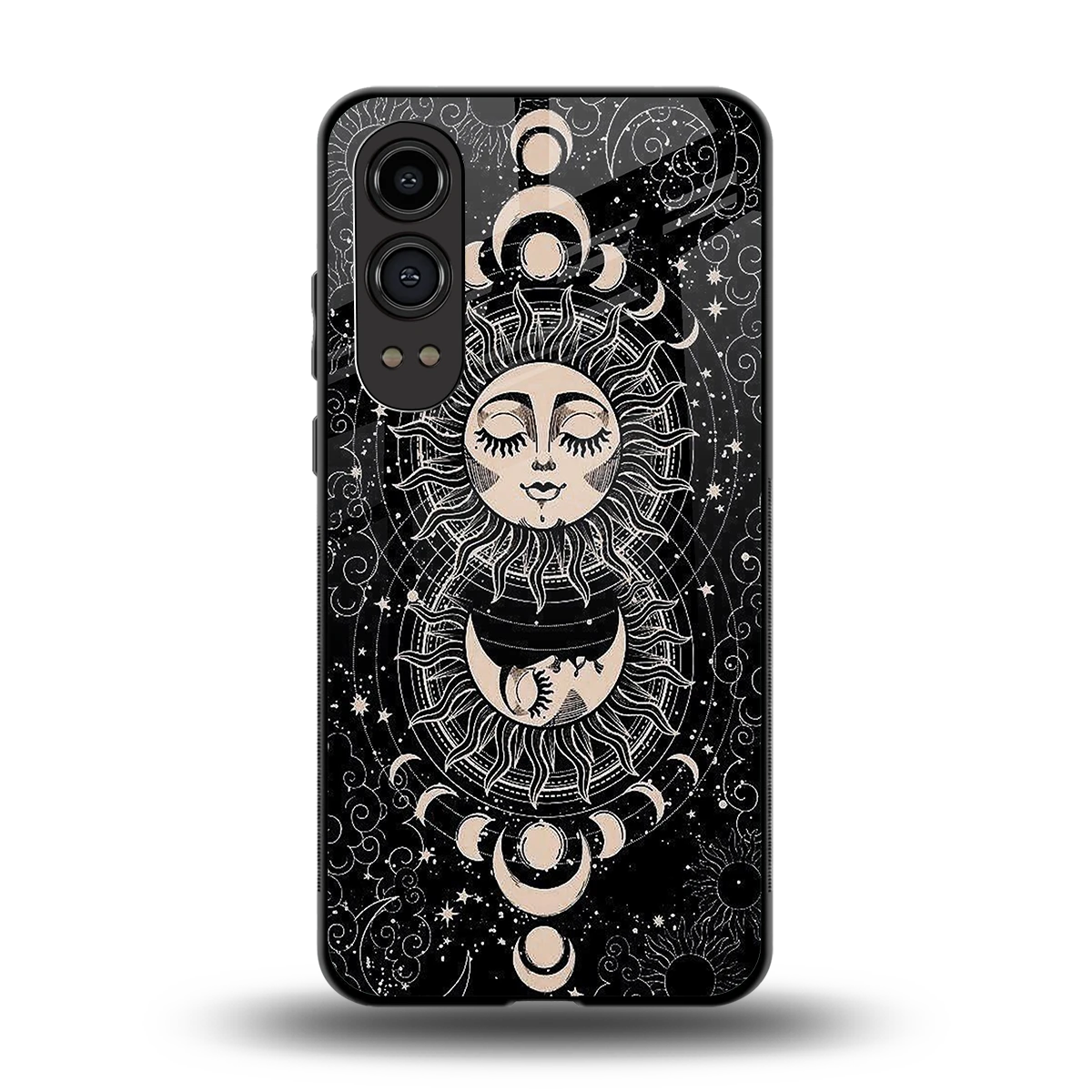 Solar Eclipse back phone cover | glass case for oneplus nord ce 4 lite