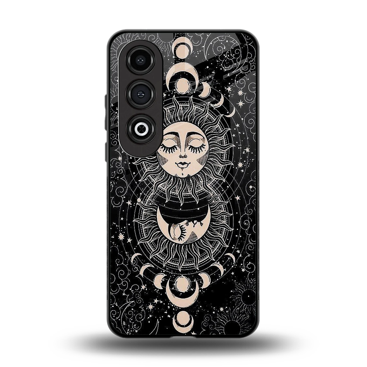 Solar Eclipse back phone cover | glass case for oneplus nord ce 4