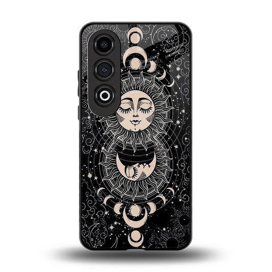 Solar Eclipse back phone cover | glass case for oneplus nord ce 4