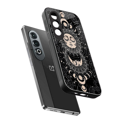 Solar Eclipse sleek oneplus nord ce 4 cover with tempered glass back and TPU edges