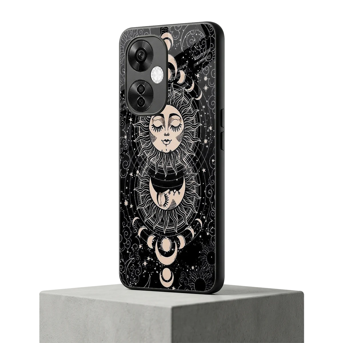Solar Eclipse oneplus nord ce 3 lite mobile cover | shockproof glass phone case