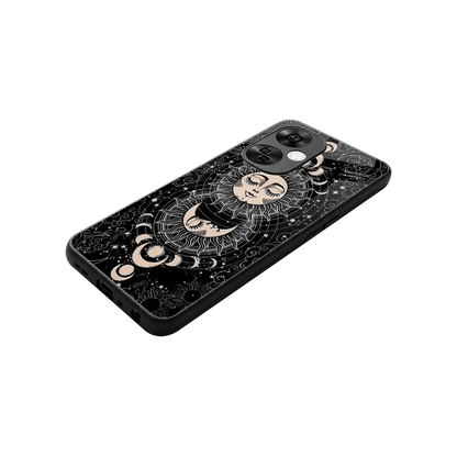 Solar Eclipse stylish phone case for oneplus nord ce 3 lite | glossy glass and slim fit