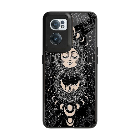 Solar Eclipse back phone cover | glass case for oneplus nord ce 2