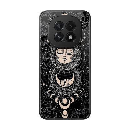 Solar Eclipse back phone cover | glass case for oppo f29 5g