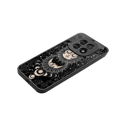 Solar Eclipse stylish phone case for oppo f29 5g | glossy glass and slim fit