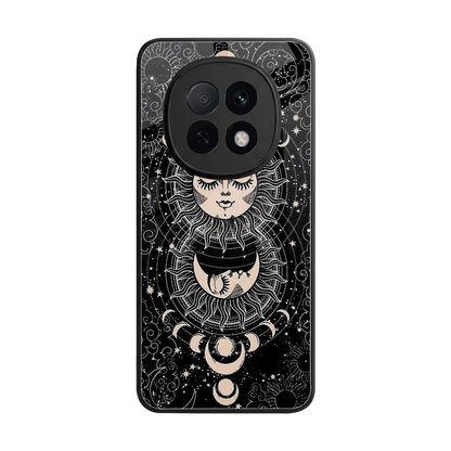 Solar Eclipse back phone cover | glass case for oppo f29 pro 5g
