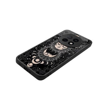 Solar Eclipse stylish phone case for oppo f29 pro 5g | glossy glass and slim fit