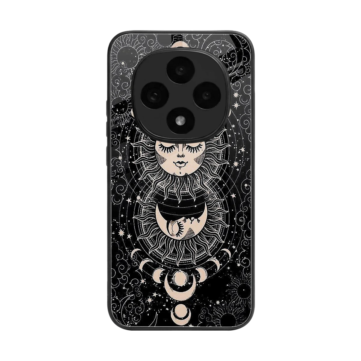 Solar Eclipse back phone cover | glass case for oppo f31 pro 5g