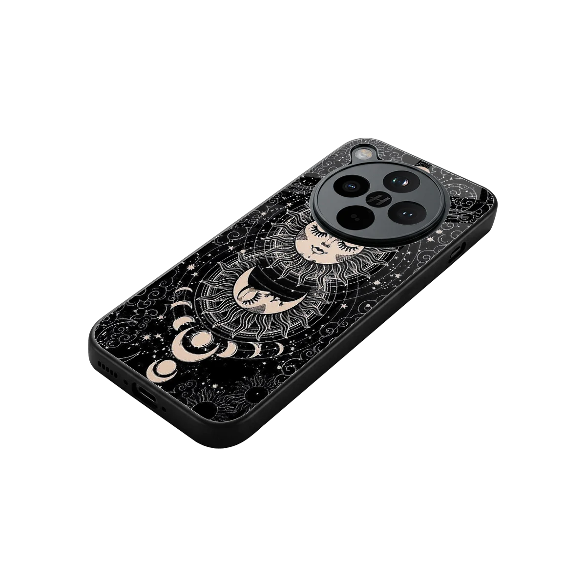 Solar Eclipse Phone Case for Oppo Find X8 | Glass Case – Boujee