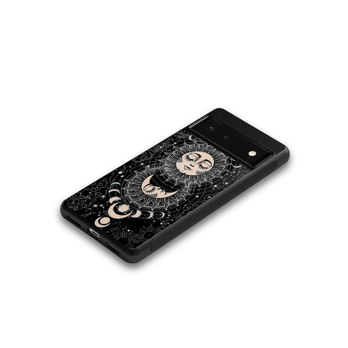 Solar Eclipse google pixel 6a mobile cover | shockproof glass phone case