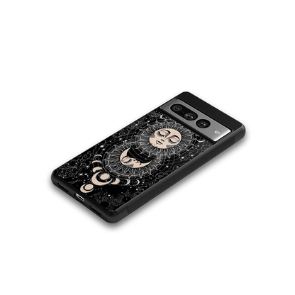 Solar Eclipse google pixel 7 pro mobile cover | shockproof glass phone case