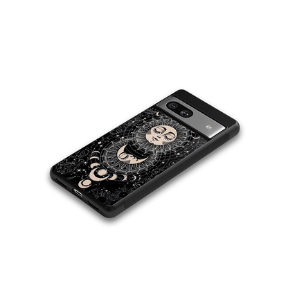 Solar Eclipse google pixel 7a mobile cover | shockproof glass phone case