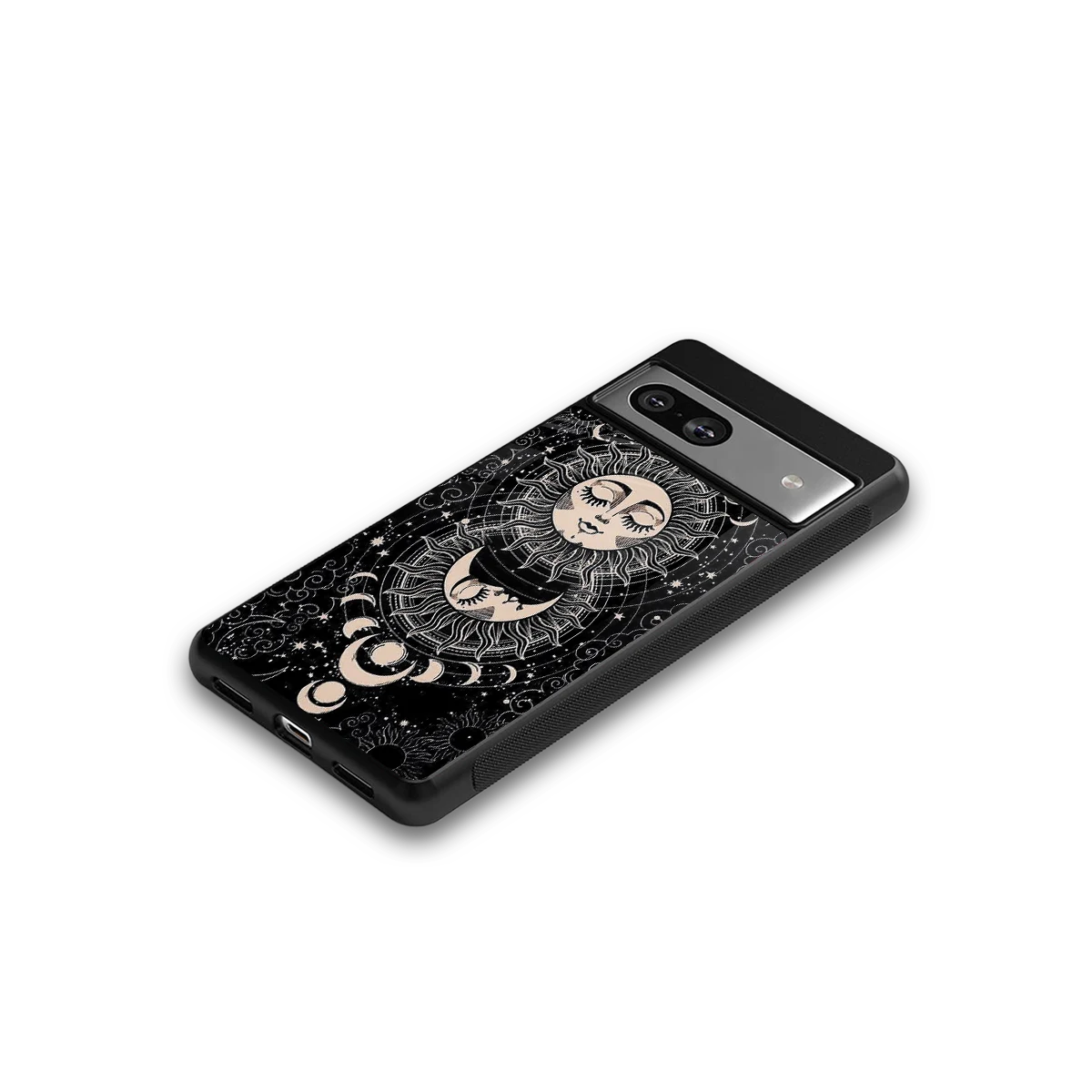 Solar Eclipse google pixel 7 mobile cover | shockproof glass phone case