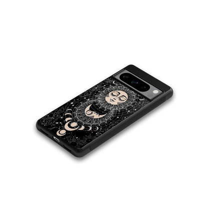 Solar Eclipse google pixel 8 pro mobile cover | shockproof glass phone case