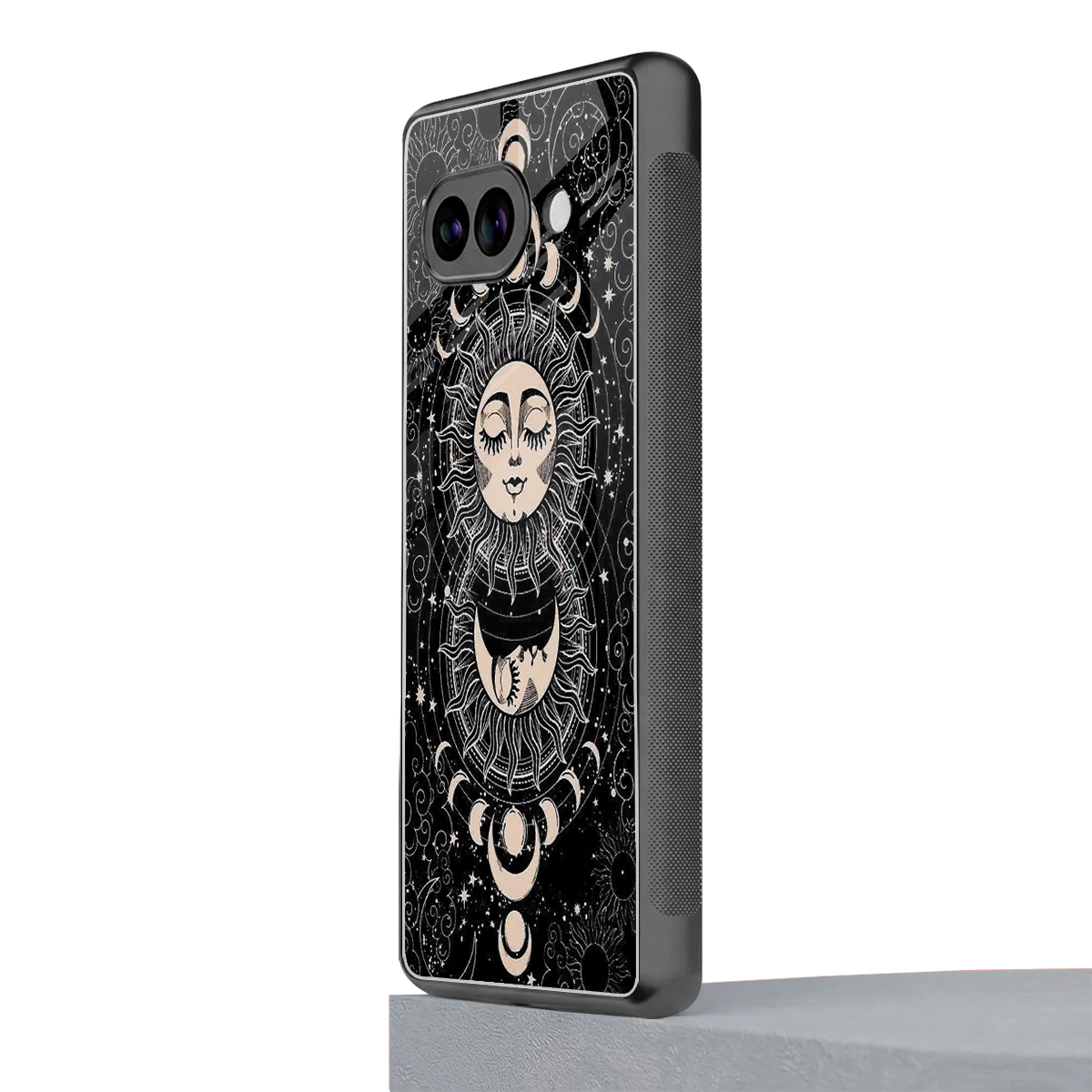 Solar Eclipse google pixel 10a mobile cover | shockproof glass phone case