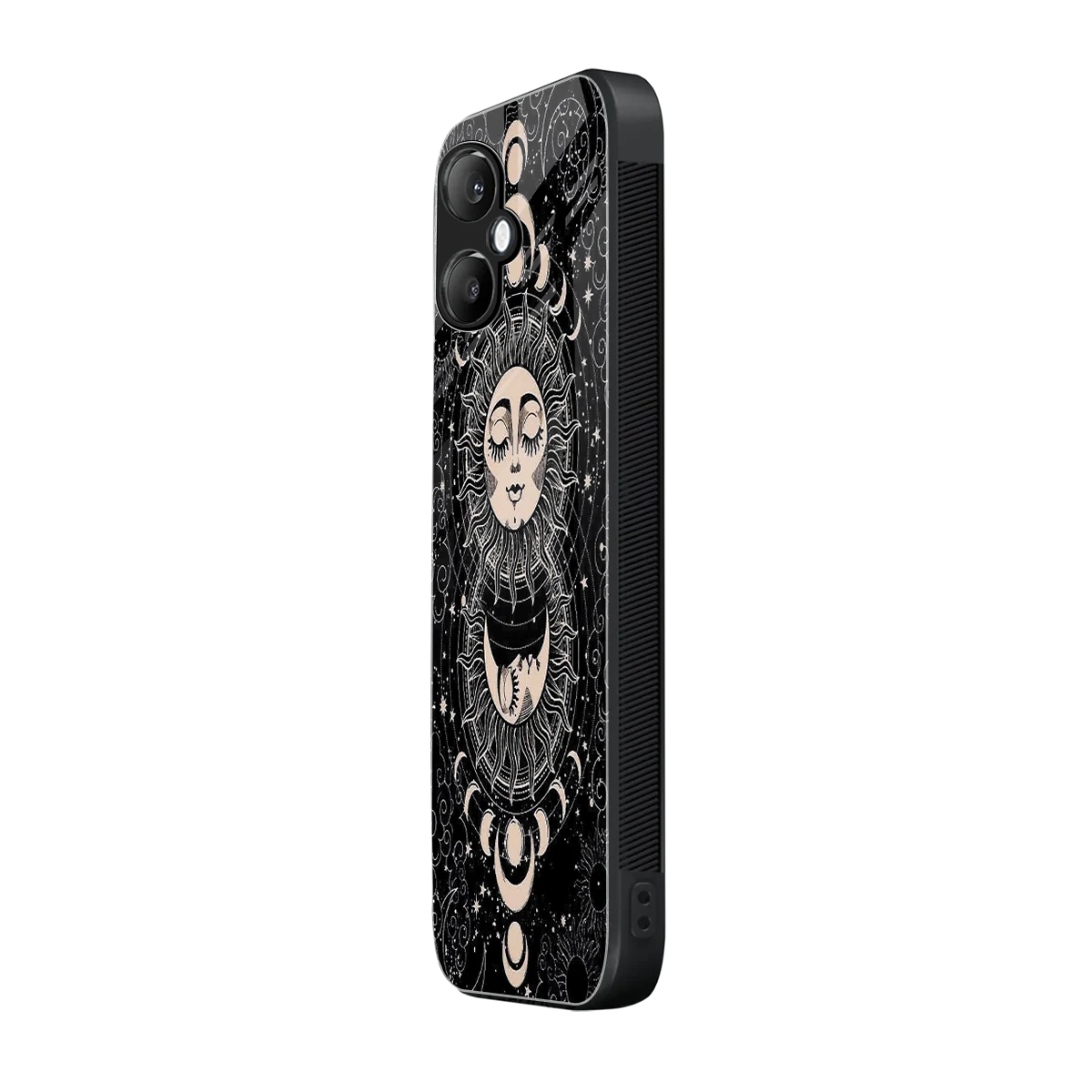 Solar Eclipse samsung galaxy a06 5g mobile cover | shockproof glass phone case