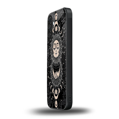 Solar Eclipse samsung galaxy a56 5g mobile cover | shockproof glass phone case