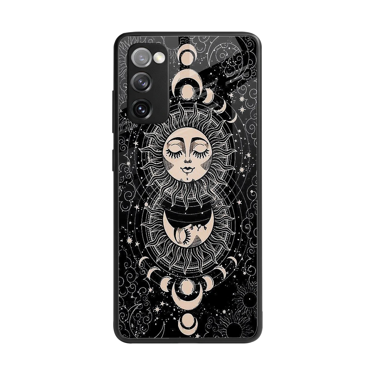 Solar Eclipse back phone cover | glass case for samsung galaxy s20 fe