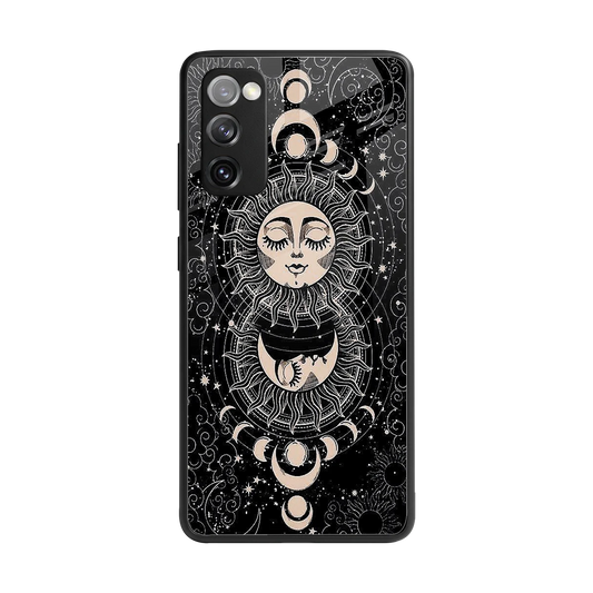 Solar Eclipse back phone cover | glass case for samsung galaxy s20 fe