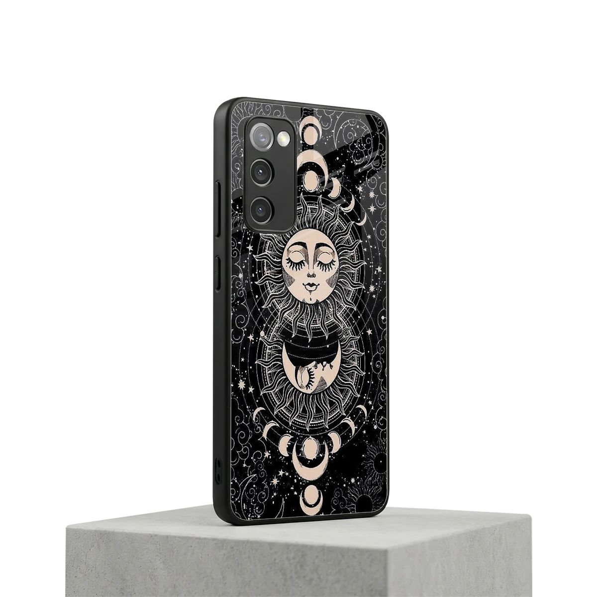 Solar Eclipse samsung galaxy s20 fe mobile cover | shockproof glass phone case