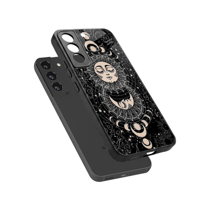 Solar Eclipse sleek samsung galaxy s22 cover with tempered glass back and TPU edges
